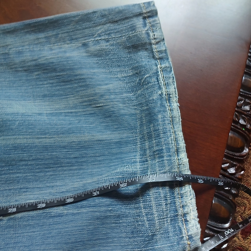 Bebe Vintage Wide Leg Jeans - Picture 9 of 9